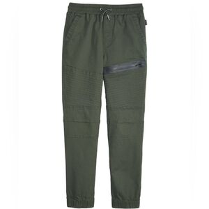 NWT•Ring Of Fire Mashout Slim-Fit Adjustable Jogger Pants w/Pockets•Olive•Large